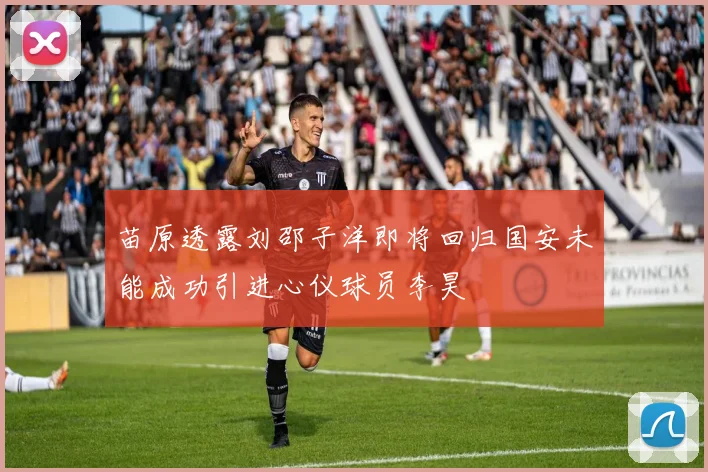 苗原透露刘邵子洋即将回归国安未能成功引进心仪球员李昊